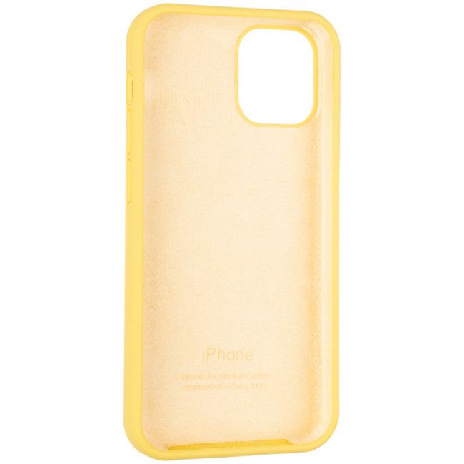 Чохол Original Full Soft Case для iPhone 12 Mini Canary Yellow Чохол Original Full Soft Case для iPhone 12 Mini Canary Yellow