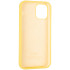 Чохол Original Full Soft Case для iPhone 12 Mini Canary Yellow Чохол Original Full Soft Case для iPhone 12 Mini Canary Yellow