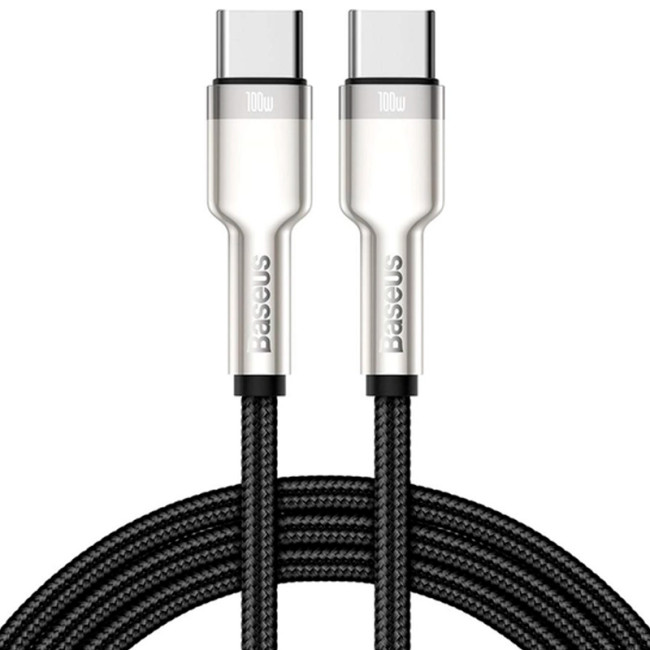 Кабель USB Baseus Unbreakable Series Type-C/Type-C 100W (P10355800111-00) 1m Black 
