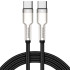 Кабель USB Baseus Unbreakable Series Type-C/Type-C 100W (P10355800111-00) 1m Black 
