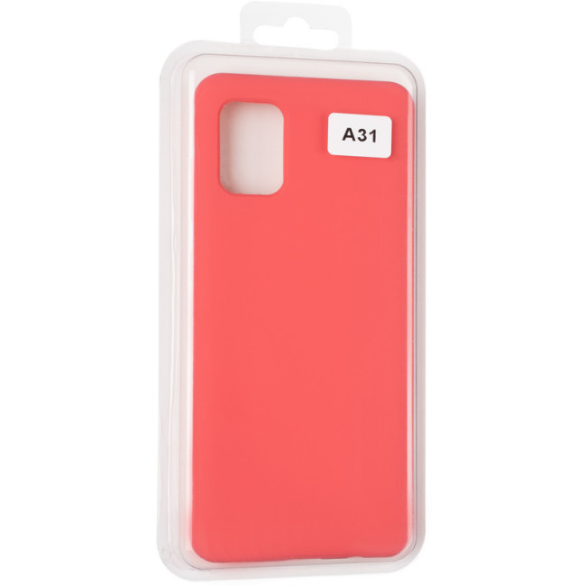 Чохол Original 99% Soft Matte Case для Samsung A315 (A31) Rose Red Чохол Original 99% Soft Matte Case для Samsung A315 (A31) Rose Red
