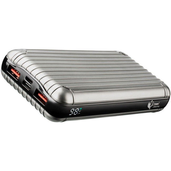 Додаткова батарея Krazi KZ-PB001 Air MaQ 20000mAh QC+PD 65W (74Wh) Silver