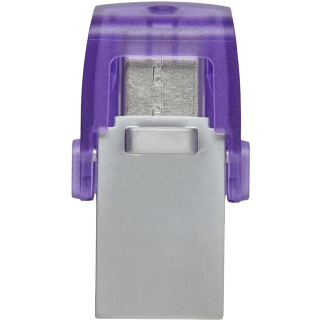 USB флеш накопичувач Kingston DTMicroDuo 3C (Type-A/Type-C) (200Mb/s) 256Gb USB 3.2