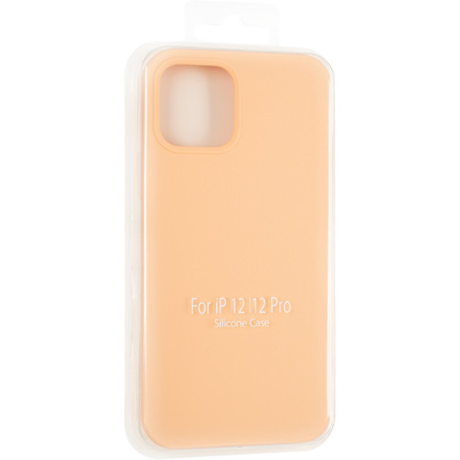 Чохол Original Full Soft Case для iPhone 12/12 Pro (without logo) Papaya Чохол Original Full Soft Case для iPhone 12/12 Pro (without logo) Papaya