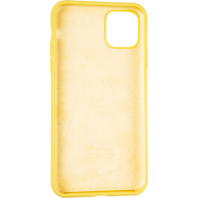 Чохол Original Full Soft Case для iPhone 11 Pro Max Canary Yellow Чохол Original Full Soft Case для iPhone 11 Pro Max Canary Yellow