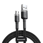 Кабель USB Baseus Cafule MicroUSB (CAMKLF-BG1) Black 1m