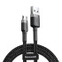 Кабель USB Baseus Cafule MicroUSB (CAMKLF-BG1) Black 1m