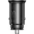 Автомобільний зарядний пристрій Baseus Circular Metal (CCYS-C01) PPS 1USB + 1Type-C 30W Black