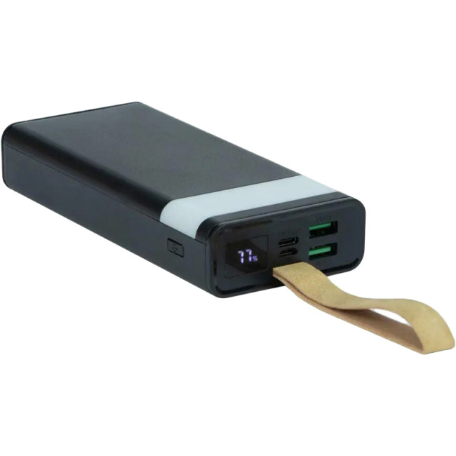 Додаткова батарея XO PR129 20000 mAh (PD20W+USB QC22.5W) Black