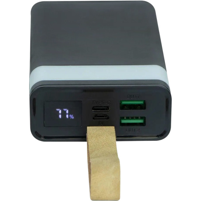 Додаткова батарея XO PR129 20000 mAh (PD20W+USB QC22.5W) Black