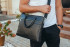 Шкіряна чоловіча чорна ділова сумка-портфель Tiding Bag 30987