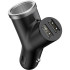 Автомобільний зарядний пристрій Baseus Y type (CCALL-YX01) (+прикурювач) 2USB (3.4A) Black
