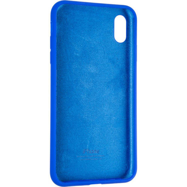 Чохол Original Full Soft Case для iPhone XS Max Sapphire Blue