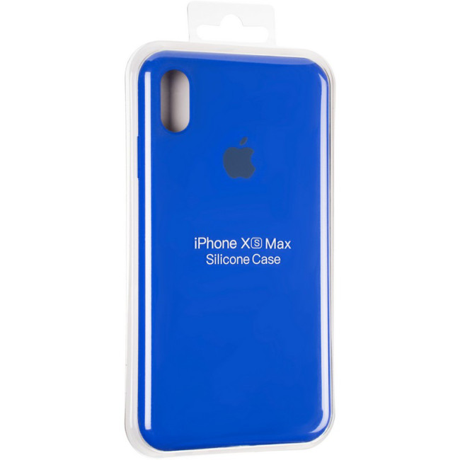 Чохол Original Full Soft Case для iPhone XS Max Sapphire Blue
