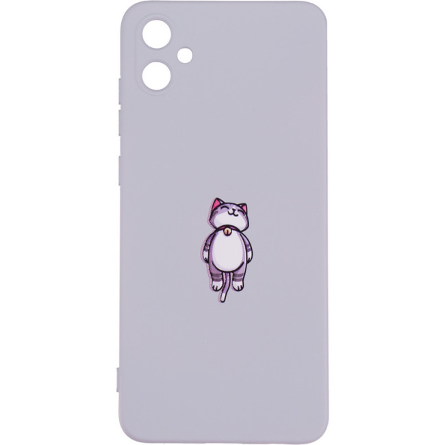 Чохол Full Soft Print Art Case для Samsung A055 (A05) Cat