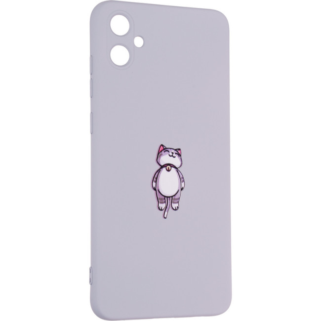 Чохол Full Soft Print Art Case для Samsung A055 (A05) Cat