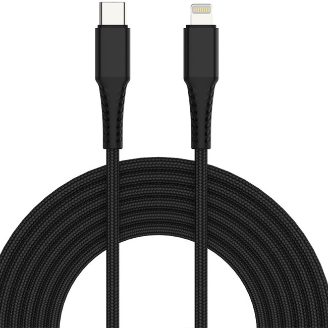 Кабель USB Gelius G-Power GP-UC104 PD Type-C/Lightning (1м) (18W) Black