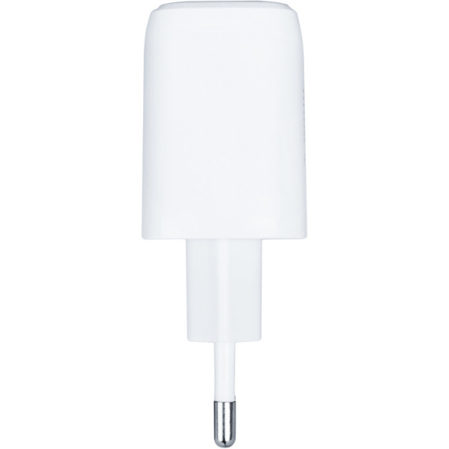 Мережевий зарядний пристрій Gelius X-Duo GP-HC014 USB+Type-C QC3.0/PD20W + кабель MicroUSB Gelius Full Silicon (18W) White