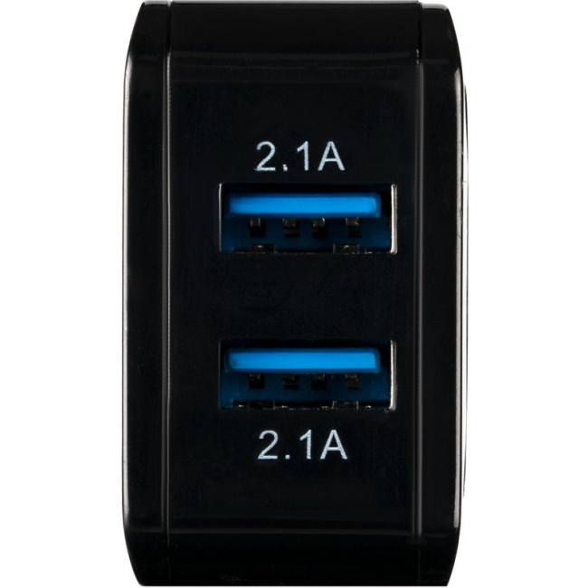 Мережевий зарядний пристрій Gelius Ultra Prime GU-HC02 2USB 2.1A 12W Black