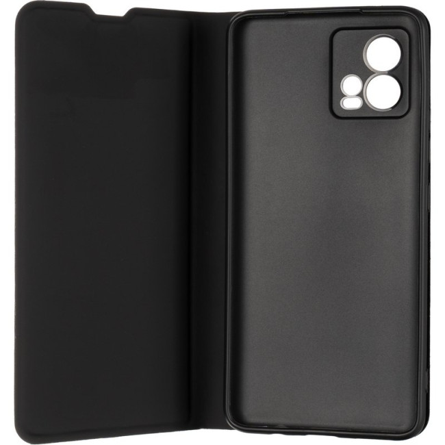 Чохол Book Cover Gelius Shell Case для Motorola G72 Black Чохол Book Cover Gelius Shell Case для Motorola G72 Black