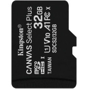Карта пам'яті microSDHC 32Gb KIngston Canvas Select Plus A1 (UHS-1) (R-100Mb/s)
