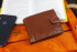 Чоловічий портмоне з натуральної шкіри ST Leather B141 Коричневий