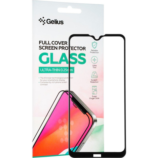 Захисне скло Gelius Full Cover Ultra-Thin 0.25mm для Xiaomi Redmi 8/8A Black