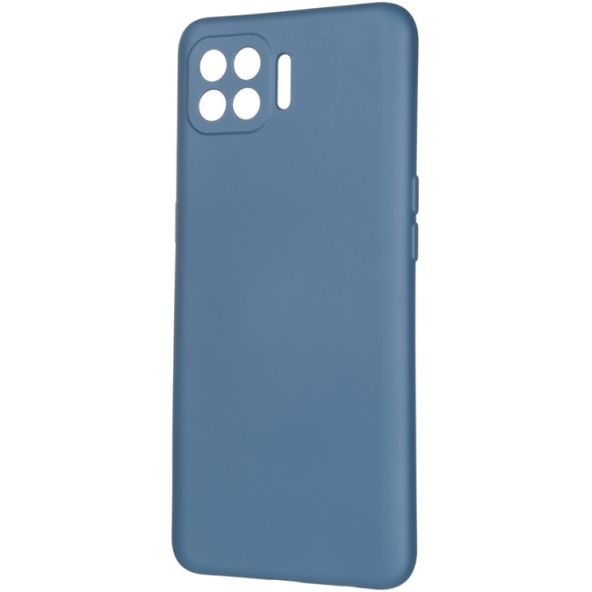 Чохол Full Soft Case для Oppo Reno 4 Lite/A93 Dark Blue Чохол Full Soft Case для Oppo Reno 4 Lite/A93 Dark Blue