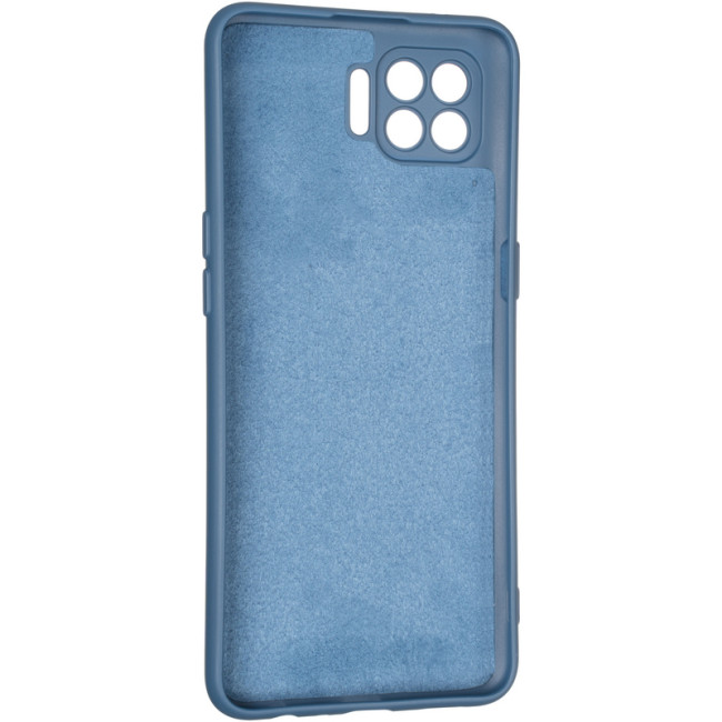 Чохол Full Soft Case для Oppo Reno 4 Lite/A93 Dark Blue Чохол Full Soft Case для Oppo Reno 4 Lite/A93 Dark Blue