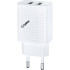 Мережевий зарядний пристрій Gelius Vogue GP-HC011 2USB 2.4A 12W + кабель MicroUSB White