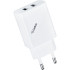 Мережевий зарядний пристрій Gelius Vogue GP-HC011 2USB 2.4A 12W + кабель MicroUSB White
