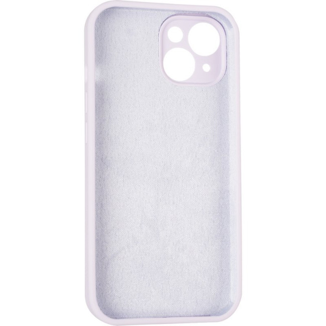 Чохол Original Full Soft Case для iPhone 15 (without logo) Lilac Чохол Original Full Soft Case для iPhone 15 (without logo) Lilac