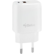 Мережевий зарядний пристрій Gelius X-Duo GP-HC014 USB+Type-C QC3.0/PD20W White