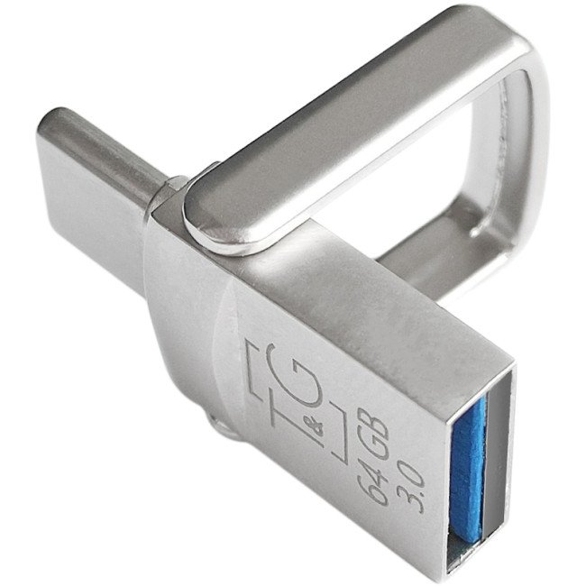 USB флеш накопичувач T&G Metal Series 104 64Gb USB-A/Type-C