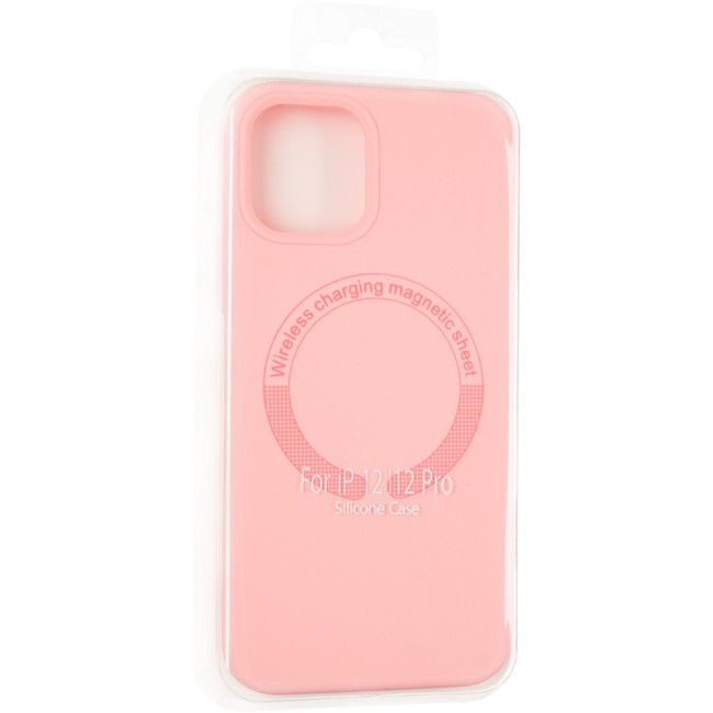 Чохол Full Soft Case (MagSafe) для iPhone 12/12 Pro Pink Чохол Full Soft Case (MagSafe) для iPhone 12/12 Pro Pink