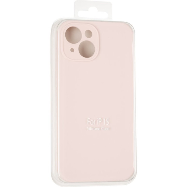 Чохол Original Full Soft Case для iPhone 15 (without logo) Pink Sand Чохол Original Full Soft Case для iPhone 15 (without logo) Pink Sand