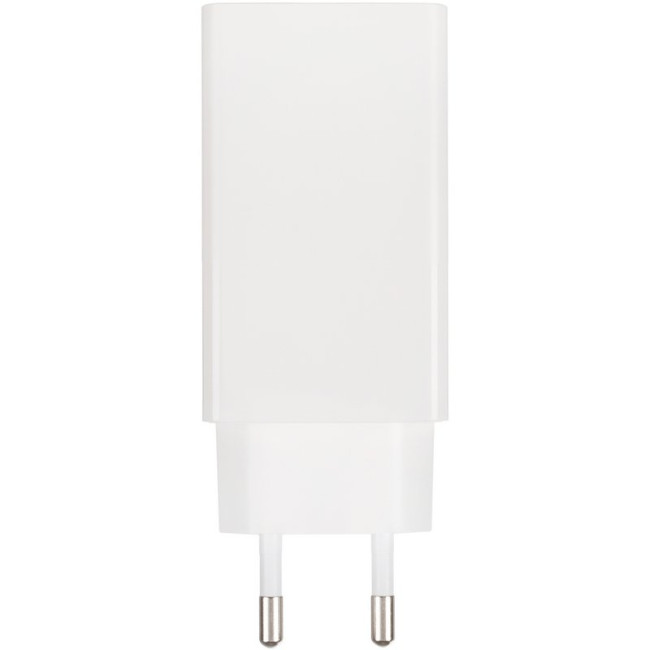 Мережевий зарядний пристрій Gelius Nimble GaN 65W GP-HC051 + кабель Type-C/Type-C White