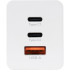 Мережевий зарядний пристрій Gelius Nimble GaN 65W GP-HC051 + кабель Type-C/Type-C White