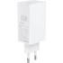 Мережевий зарядний пристрій Gelius Nimble GaN 65W GP-HC051 + кабель Type-C/Type-C White