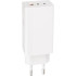 Мережевий зарядний пристрій Gelius Nimble GaN 65W GP-HC051 + кабель Type-C/Type-C White
