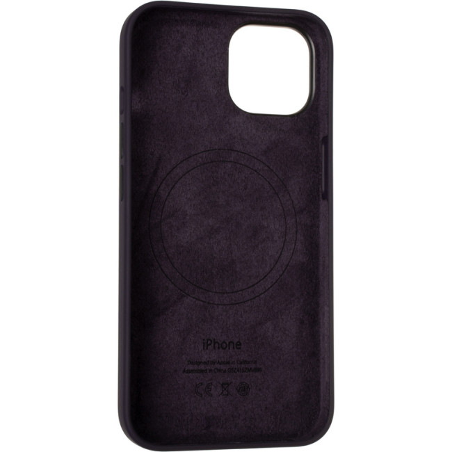 Чохол Original Full Soft Case (MagSafe) для iPhone 14 Elderberry