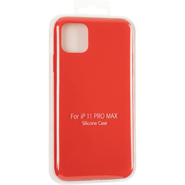 Чохол Original Full Soft Case для iPhone 11 Pro Max (without logo) Red Чохол Original Full Soft Case для iPhone 11 Pro Max (without logo) Red