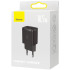 Мережевий зарядний пристрій Baseus Compact Charger 10.5W 2USB (CCXJ010201) Black