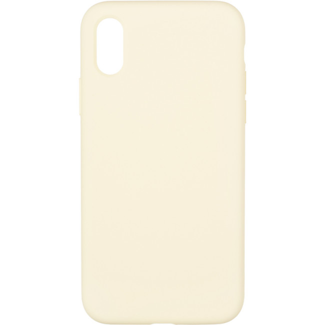 Чохол Original Full Soft Case для iPhone X/Xs (without logo) Mellow Yellow Чохол Original Full Soft Case для iPhone X/Xs (without logo) Mellow Yellow