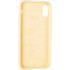 Чохол Original Full Soft Case для iPhone X/Xs (without logo) Mellow Yellow Чохол Original Full Soft Case для iPhone X/Xs (without logo) Mellow Yellow