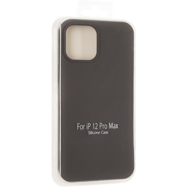Чохол Original Full Soft Case для iPhone 12 Pro Max (without logo) Cocao Чохол Original Full Soft Case для iPhone 12 Pro Max (without logo) Cocao