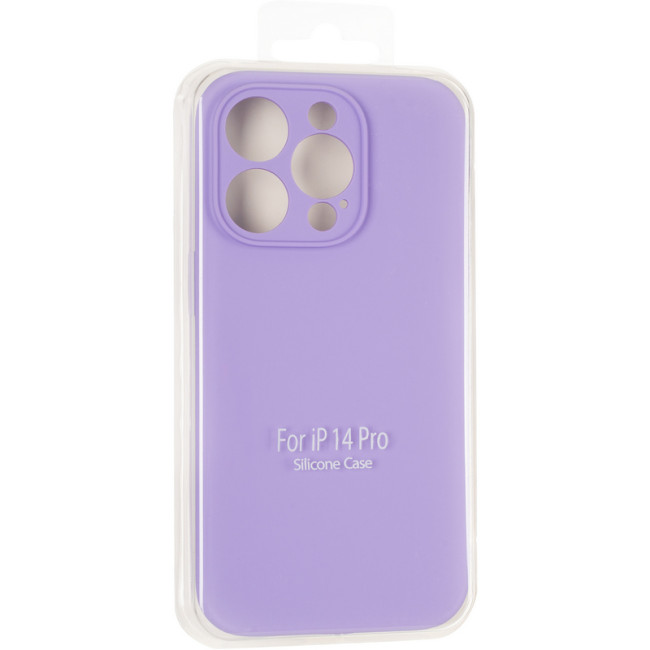 Чохол Original Full Soft Case для iPhone 14 Pro (without logo) Lilac Чохол Original Full Soft Case для iPhone 14 Pro (without logo) Lilac
