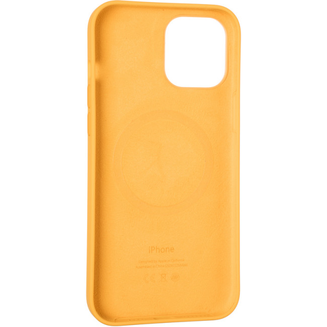 Чохол Original Full Soft Case (MagSafe Splash Screen) для iPhone 12 Pro Max Sun Flower