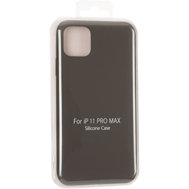Чохол Original Full Soft Case для iPhone 11 Pro Max (without logo) Dark Grey Чохол Original Full Soft Case для iPhone 11 Pro Max (without logo) Dark Grey